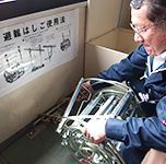 避難はしご点検